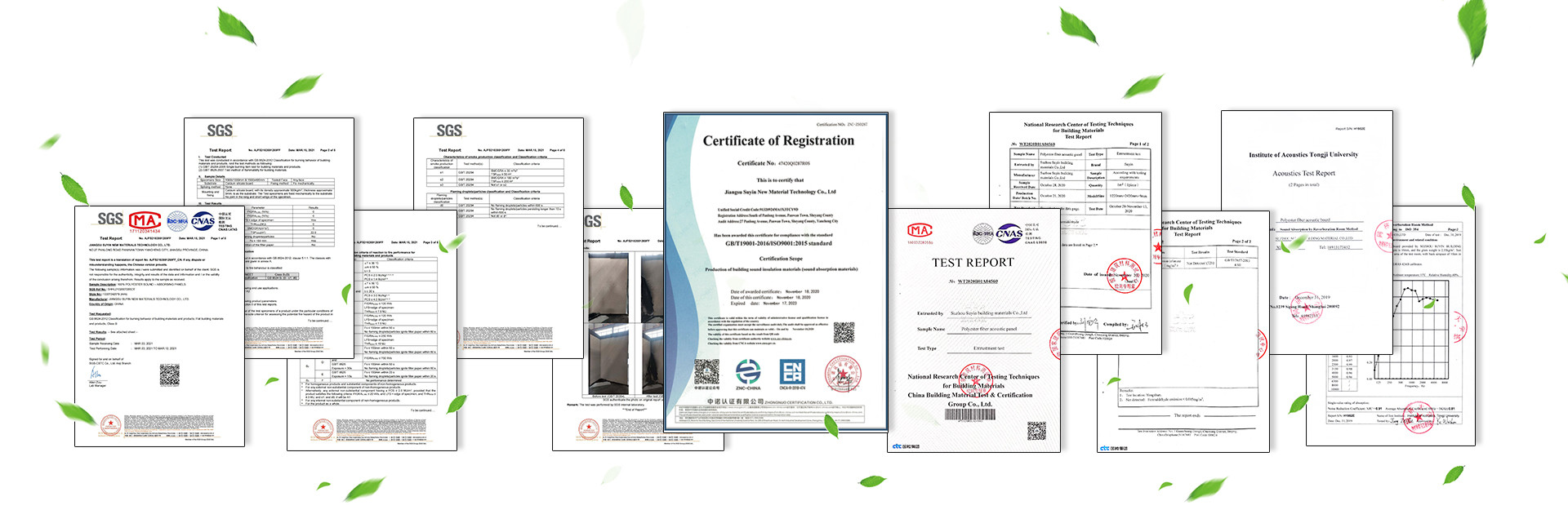 Kalite Polyester Akustik Paneller Fabrika